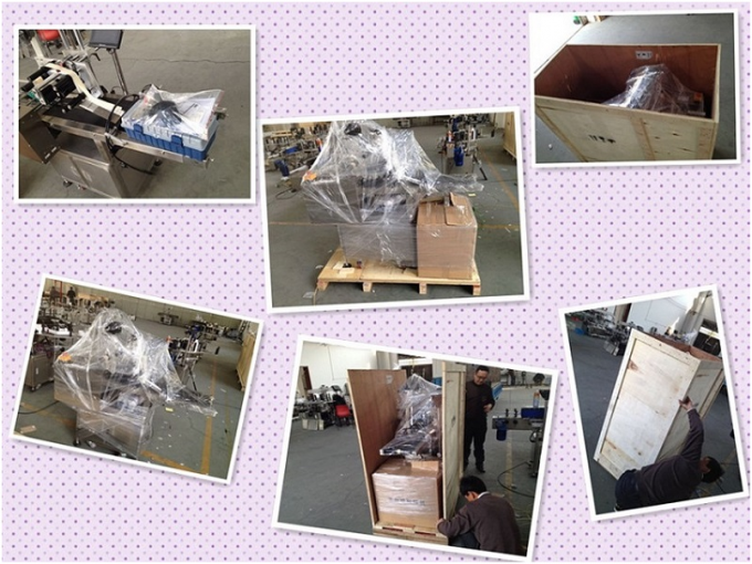 HAY SUS304 Servo motor Automatska automatska mašina za etiketiranje okruglih boca PLC kontrola