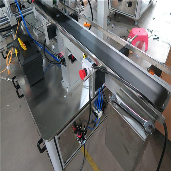 Tri strane Automatska mašina za etiketiranje kvadratnih boca na električni pogon