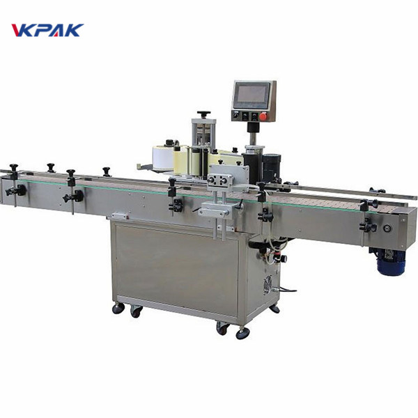 Automatska vertikalna samoljepljiva mašina za etiketiranje okruglih boca